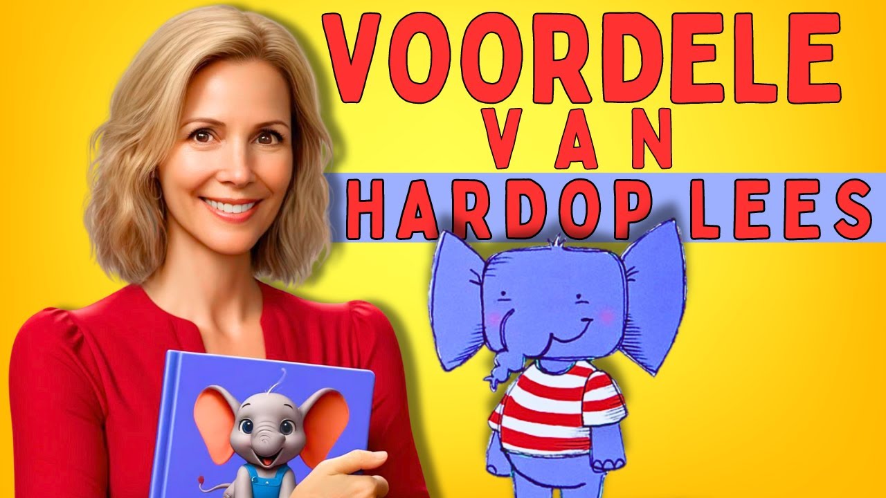 Hoe leer ek my kind lees? Lees Hardop Saam Tippie die Olifant in Afrikaans | Hardop LEES dag
