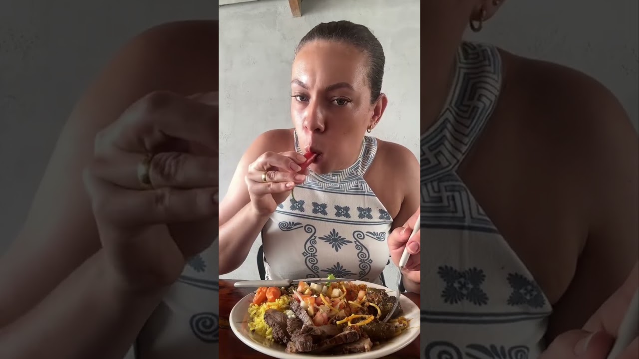 Vamos comer uma carne assada no almoço 