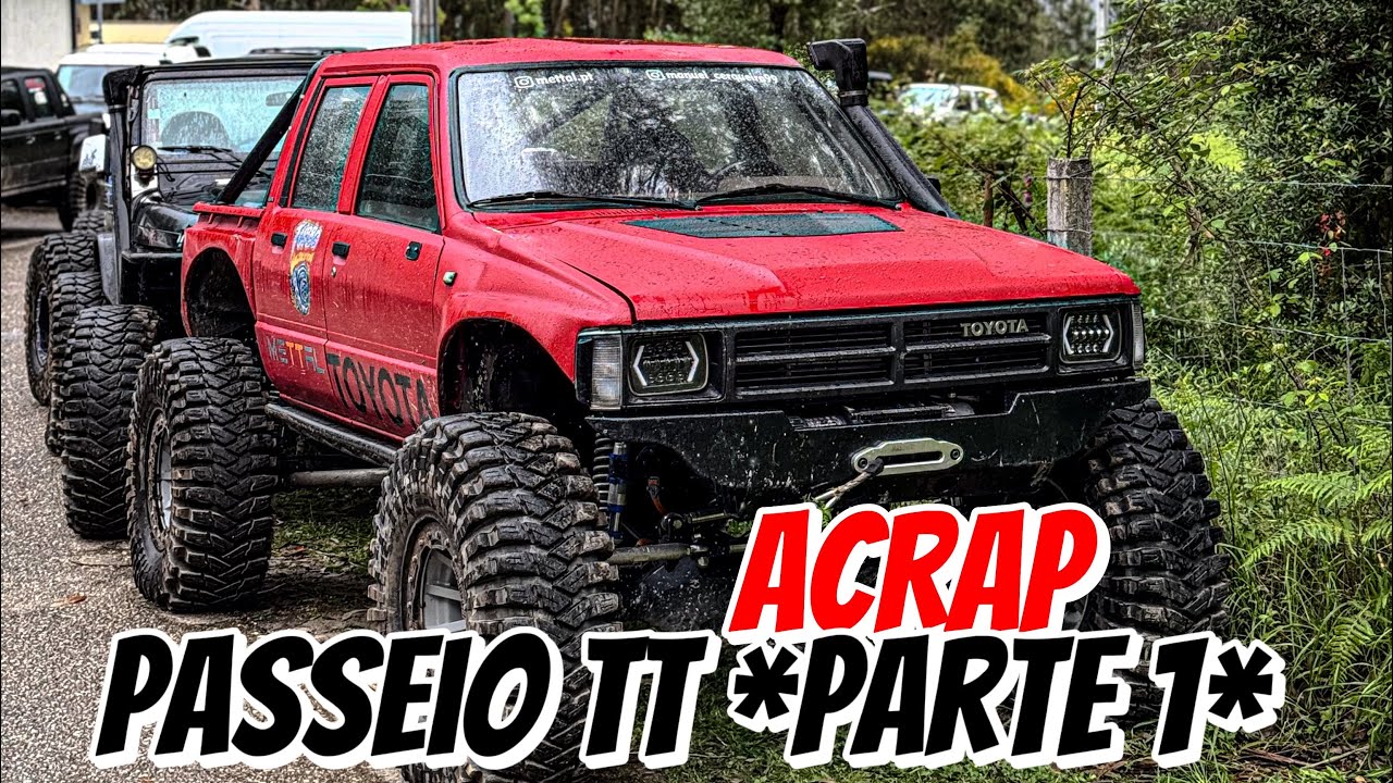 Passeio tt ACRAP !!! Parte 1 * fui na hilux bruta 🔥🔥*