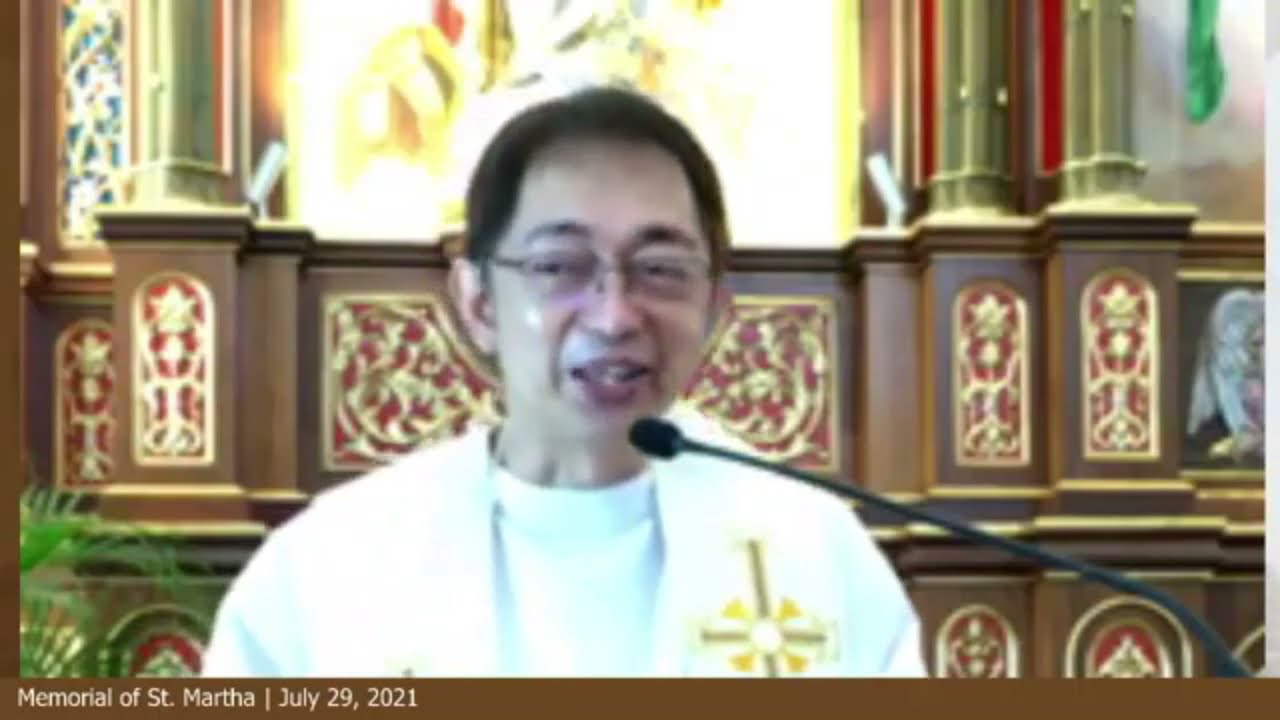 REFLECTIONS by Fr. John Morota - Gospel: John 11:19-27 | July 29, 2021