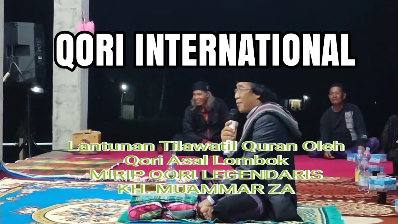 Qori Mirip KH. Muammar Za | Qori Asal Lombok