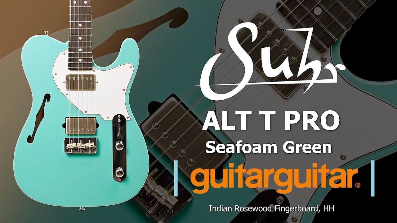 Suhr Alt T Pro Seafoam Green Indian Rosewood