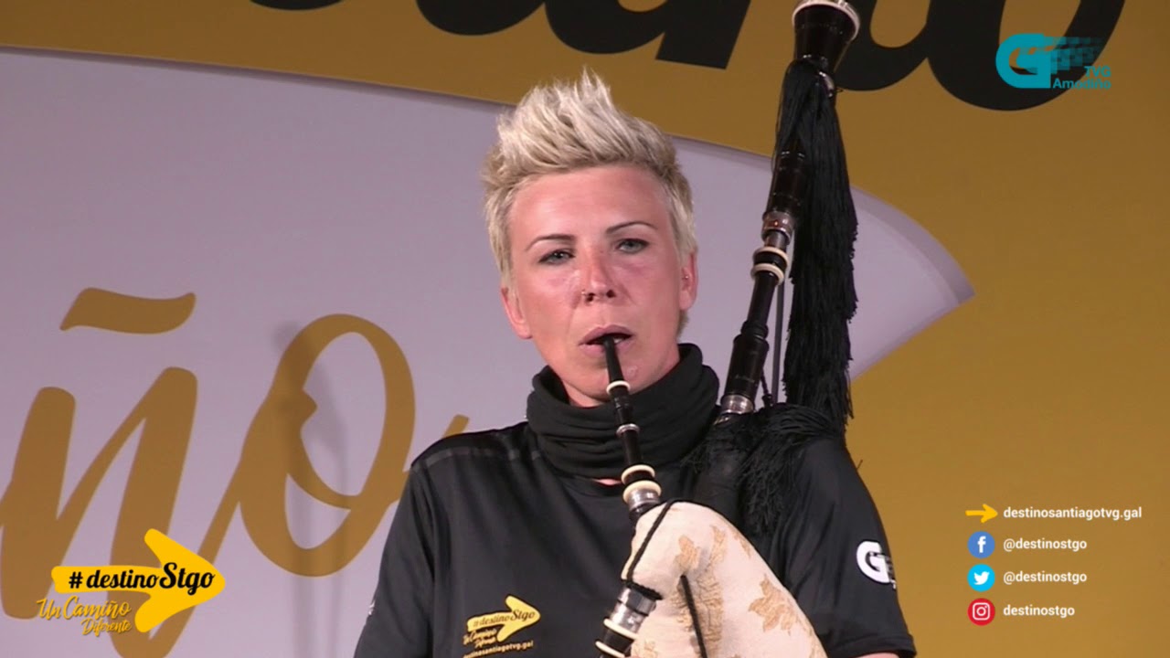 Susana Seivane e a súa gaita deleitaron o público
