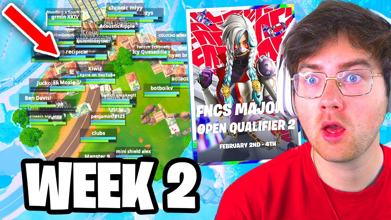 I Competed In FNCS Week 2 In Chapter 5 Fortnite (Can We Qualify?)