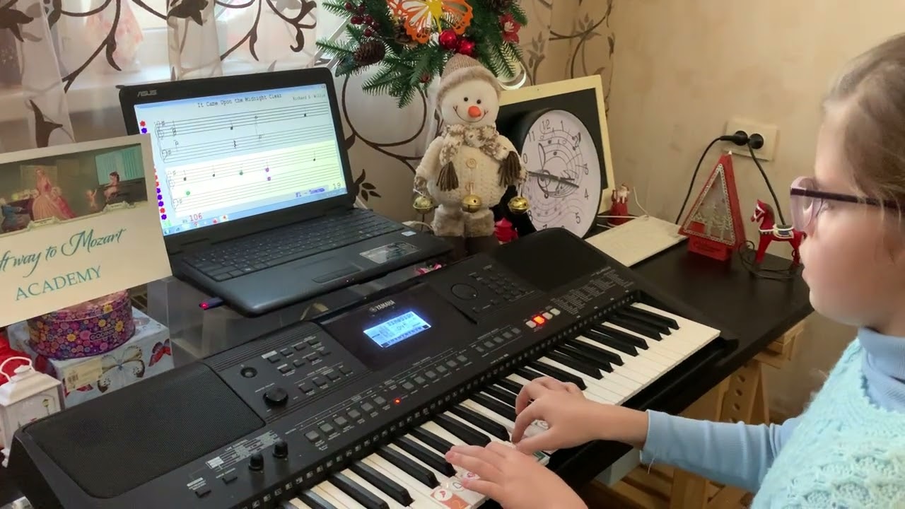 SOFT MOZART Recital 2025-2026 Alexandra (10) *student with special needs* Russian: «Midnight Clear».