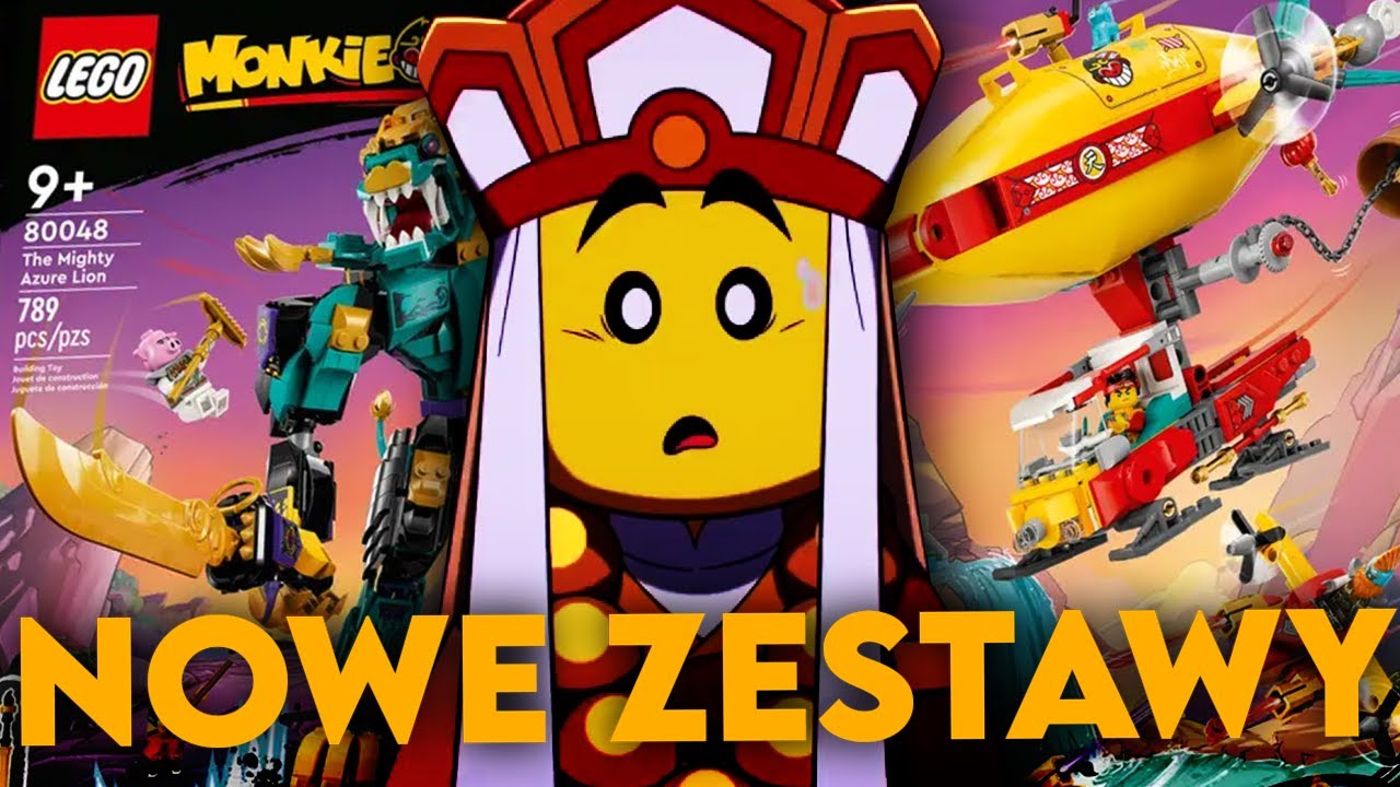 NOWE ZESTAWY Z LEGO MONKIE KID 🦁 | BRICKQ 👑