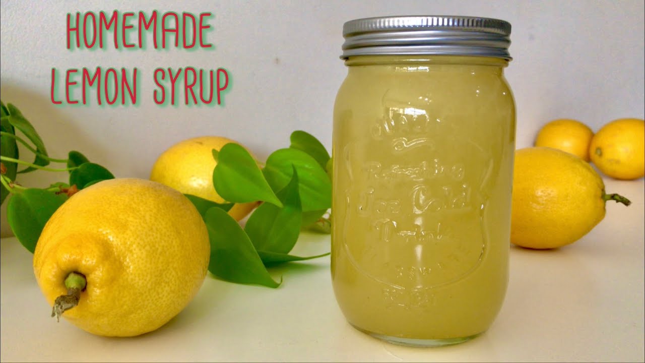 極上レモンシロップの作り方 How to make Lemon Syrup
