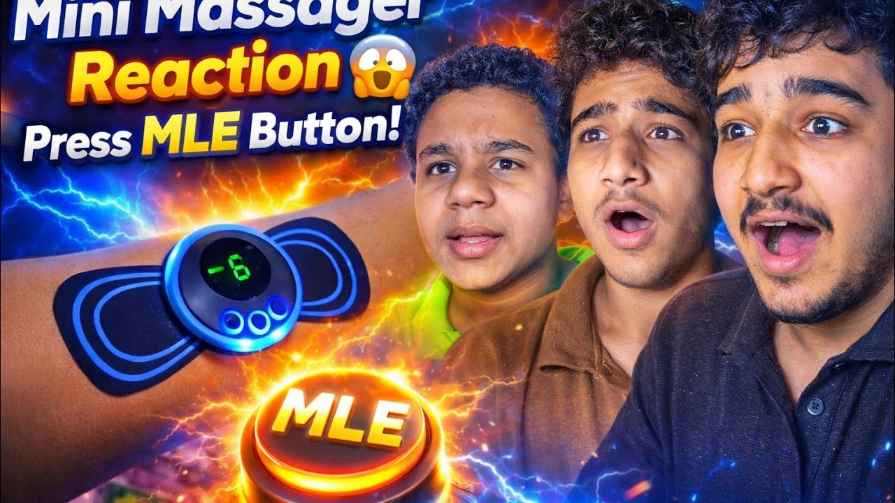 Mini Massager Reaction 😂 | Didn’t Expect This! | Part 1