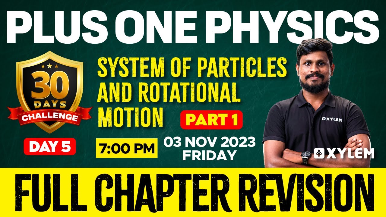 Plus One - Physics - System of Particles and Rotational Motion | Xylem Plus One