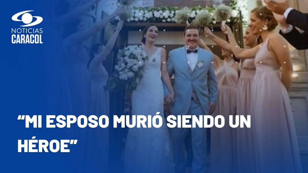 Entrevista con esposa de Diego Gallardo, cantante que murió durante balacera en Ecuador