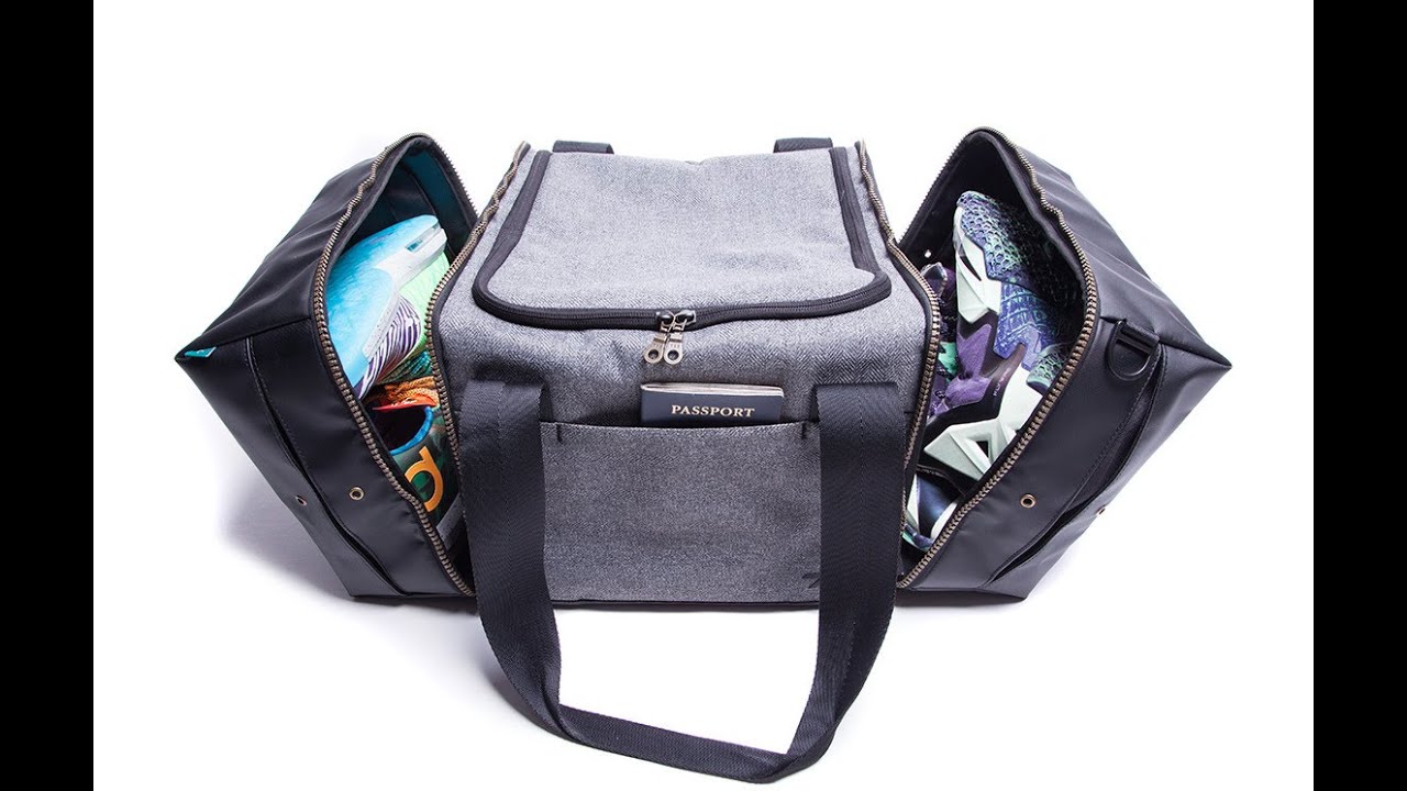 The Shrine Sneaker Back Pack and Sneaker Duffel Bag