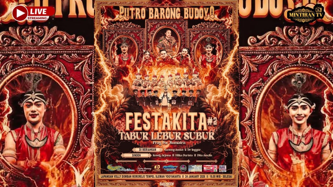 🔴🔥LIVE  JATHILAN PUTRO BARONG BUDOYO  🔹 DOMBAN MOROREJO TEMPEL SLEAMAN   24 JANUARI 2026