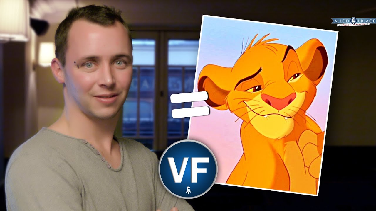 Dimitri Rougeul - voix française de Simba dans 