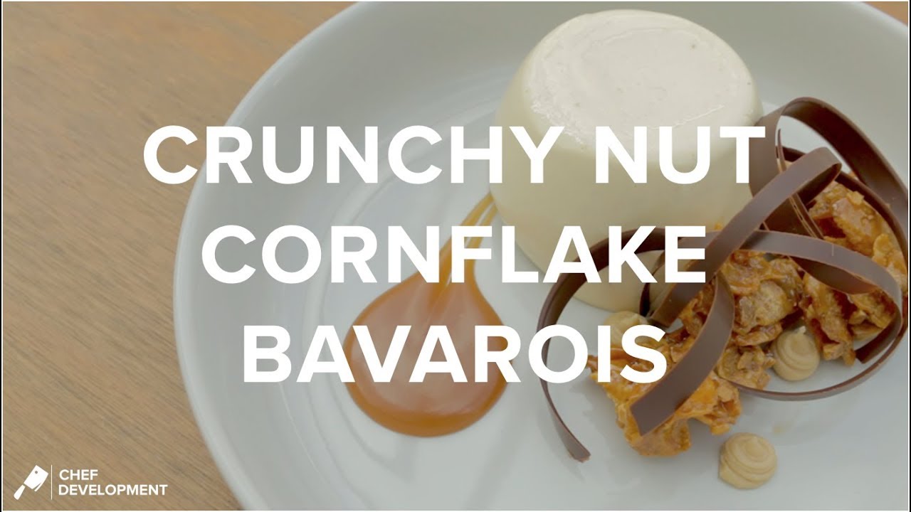 Crunchy Nut Cornflake Bavarois | Cereal Milk Dessert | Chef-Development
