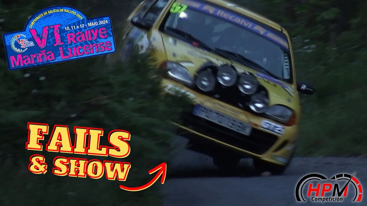 VI Rallye Mariña Lucense 2024 - FAILS & SHOW