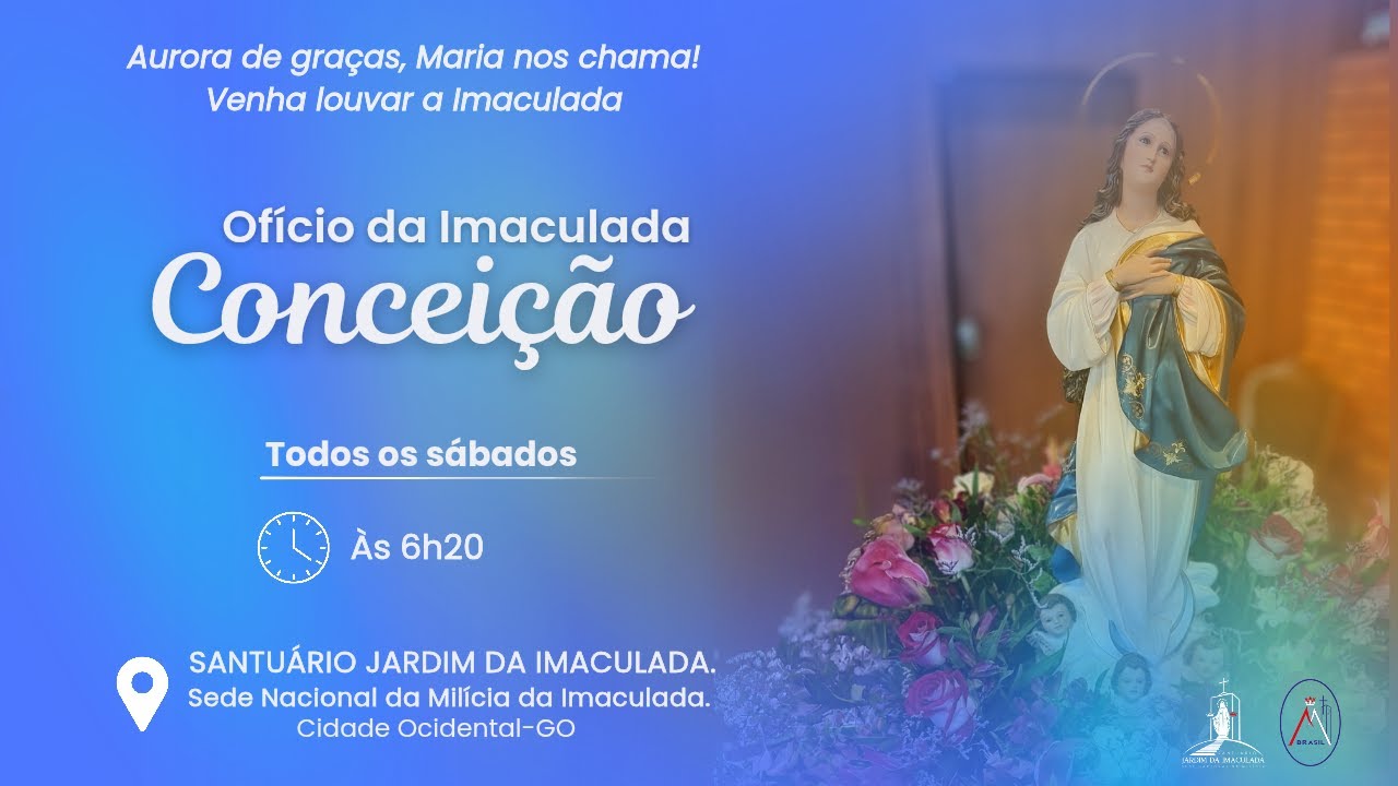Oficio da Imaculada | Santa Missa | 17/1 6h30 | Santo Antão, abade | Memória | Sábado