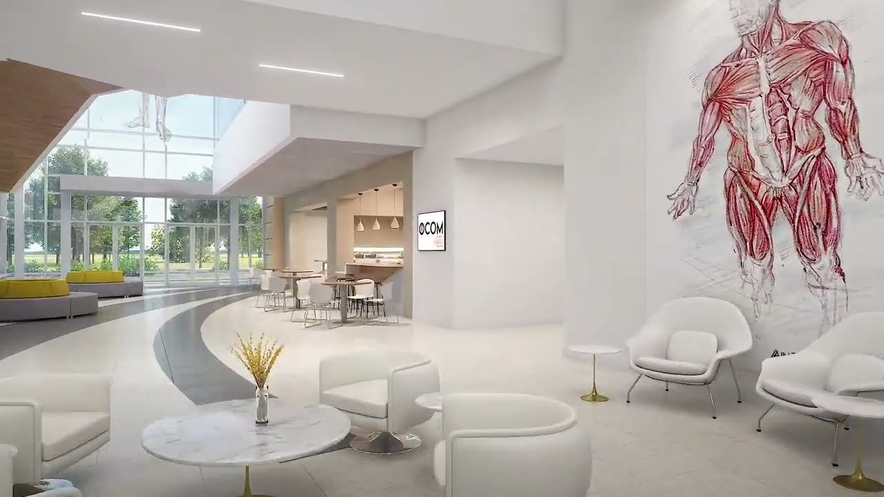 OCOM Campus Fly-Through | Pre-Construction Renderings of Orlando College of Osteopathic Medicine