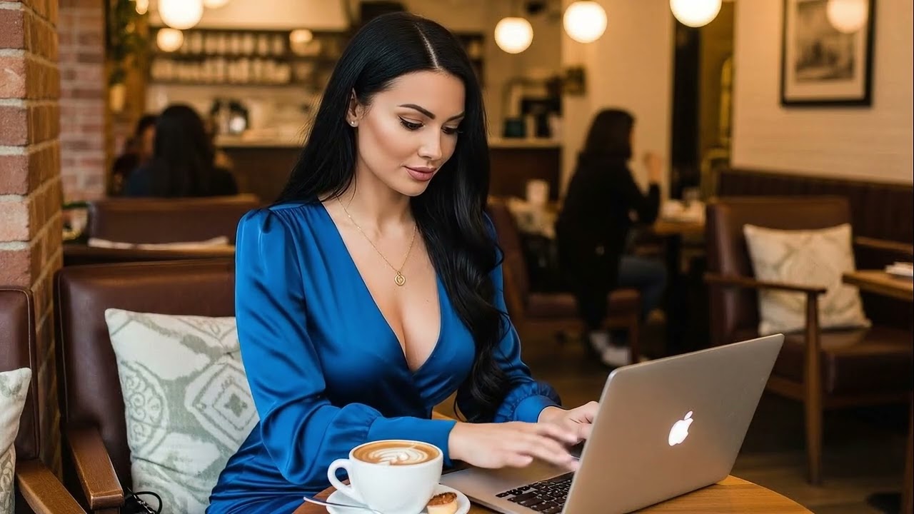 Lo-fi Cafe Beats Girl | Background Music for Deep Study, Work and Coding