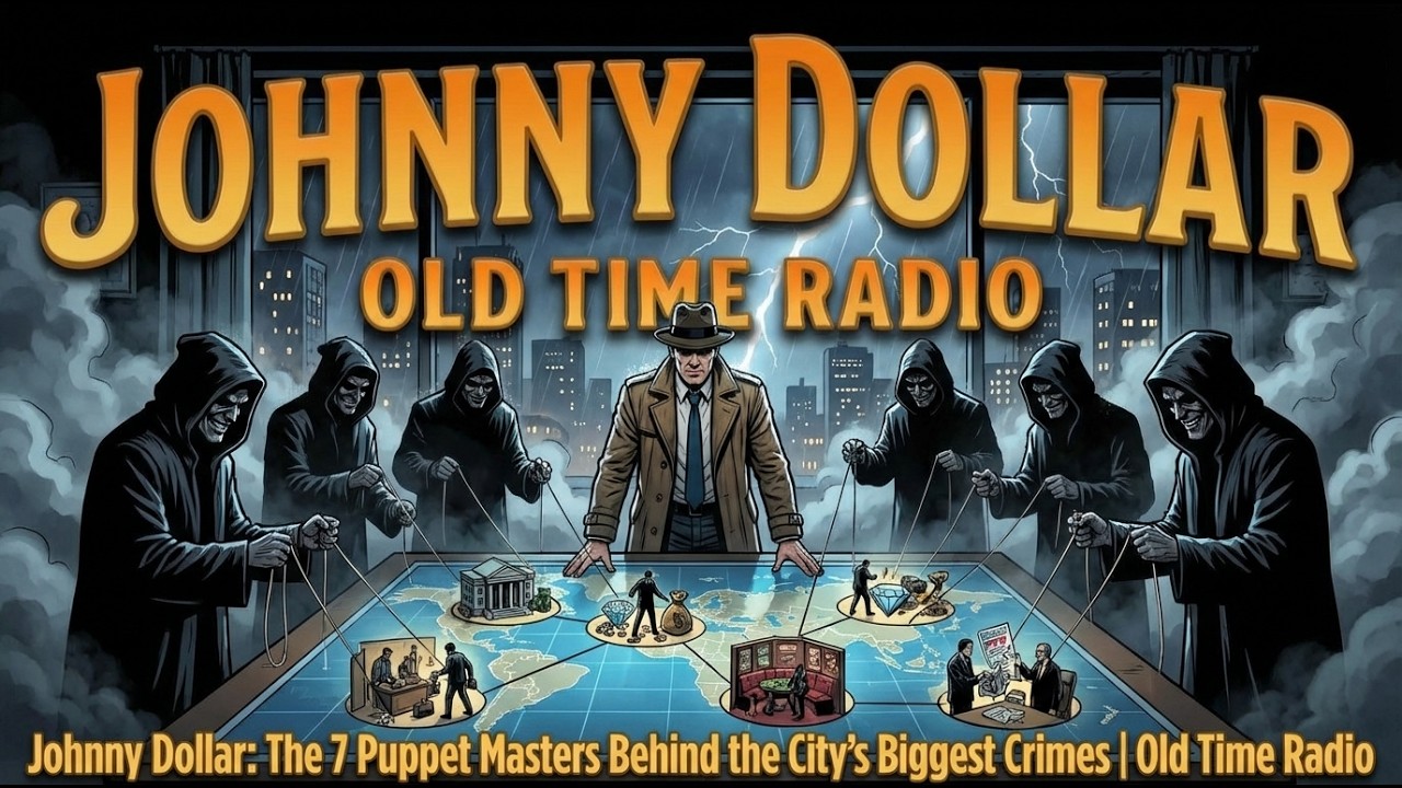 Johnny Dollar: The 7 Puppet Masters Behind the City’s Biggest Crimes | Old Time Radio