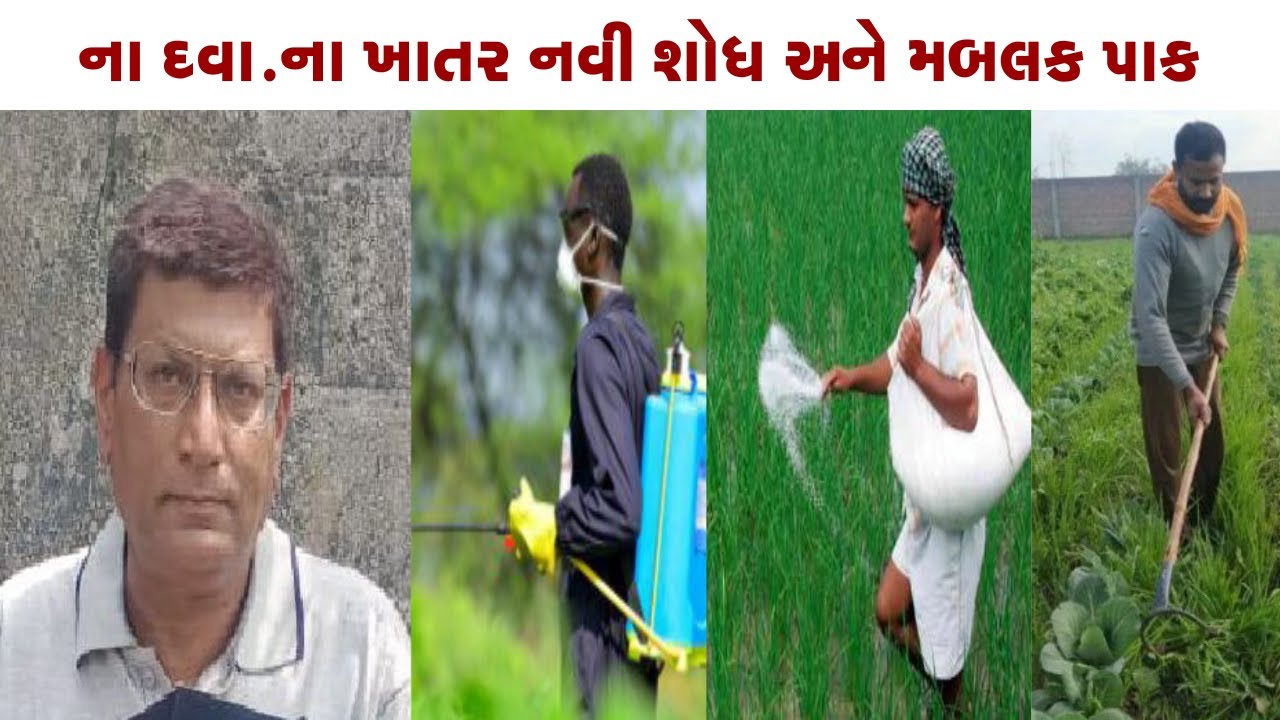ના દવા,ના ખાતર અને ના નિંદામણ,હું કહું તેમ ખેતી કરો વર્ષે લાખો રૂપિયાની કમાણી કરશો llસફળ ખેડૂતની વાત