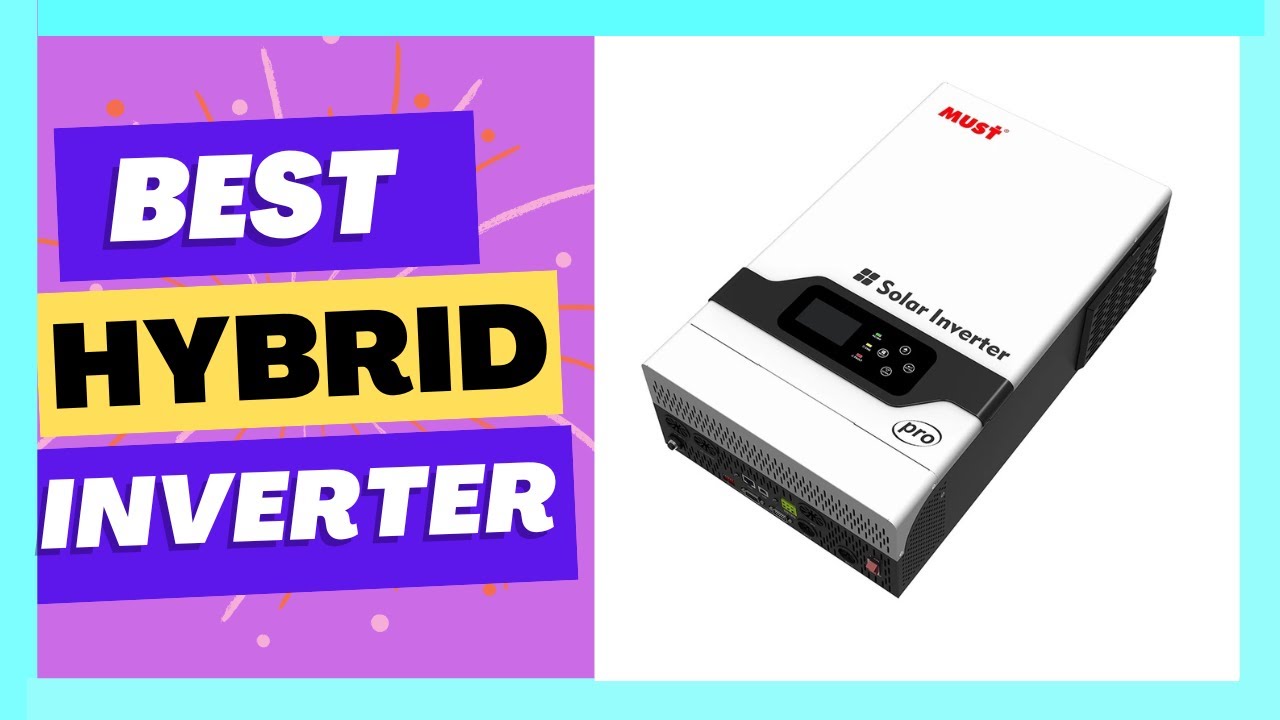 MUST PH1800 Pro 5.2KW 48V Pure Sine Wave Hybrid Solar Inverter PV