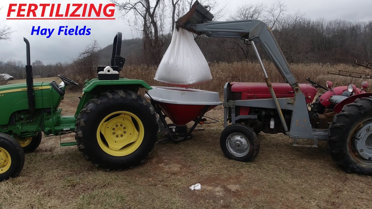 Fertilizing Hay Fields - Start To Finish - How We Do It - The Good, Bad & Ugly