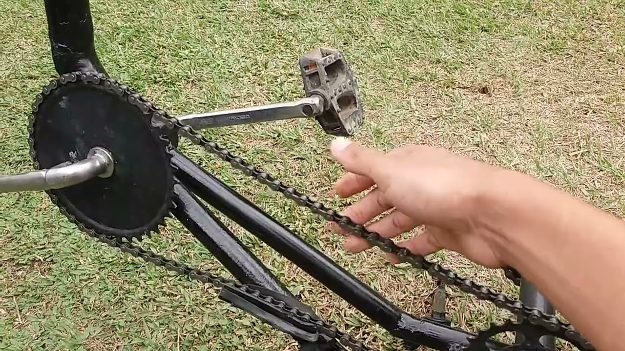 projeto bike chopper vídeo 5, veja como está ficando!