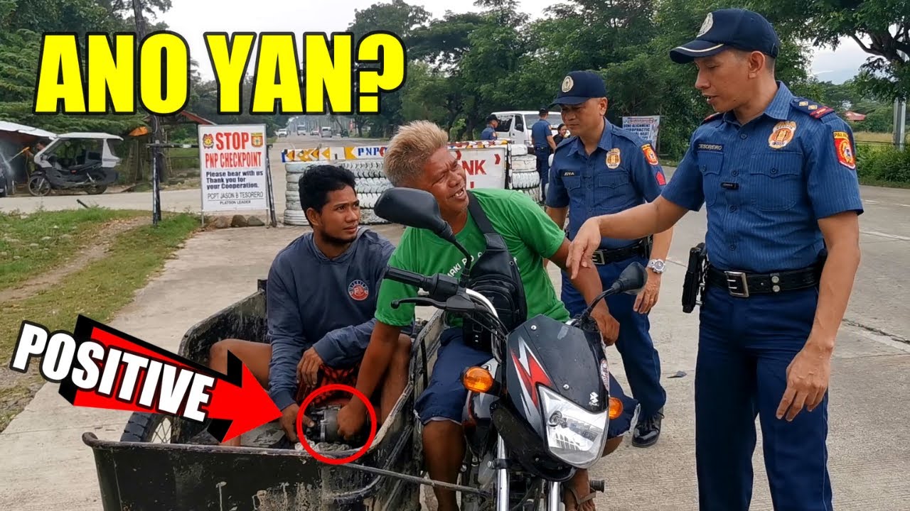 MOTORISTA BINUNUTAN NG MGA PULIS SA CHECKPOINT | JASON TESORERO