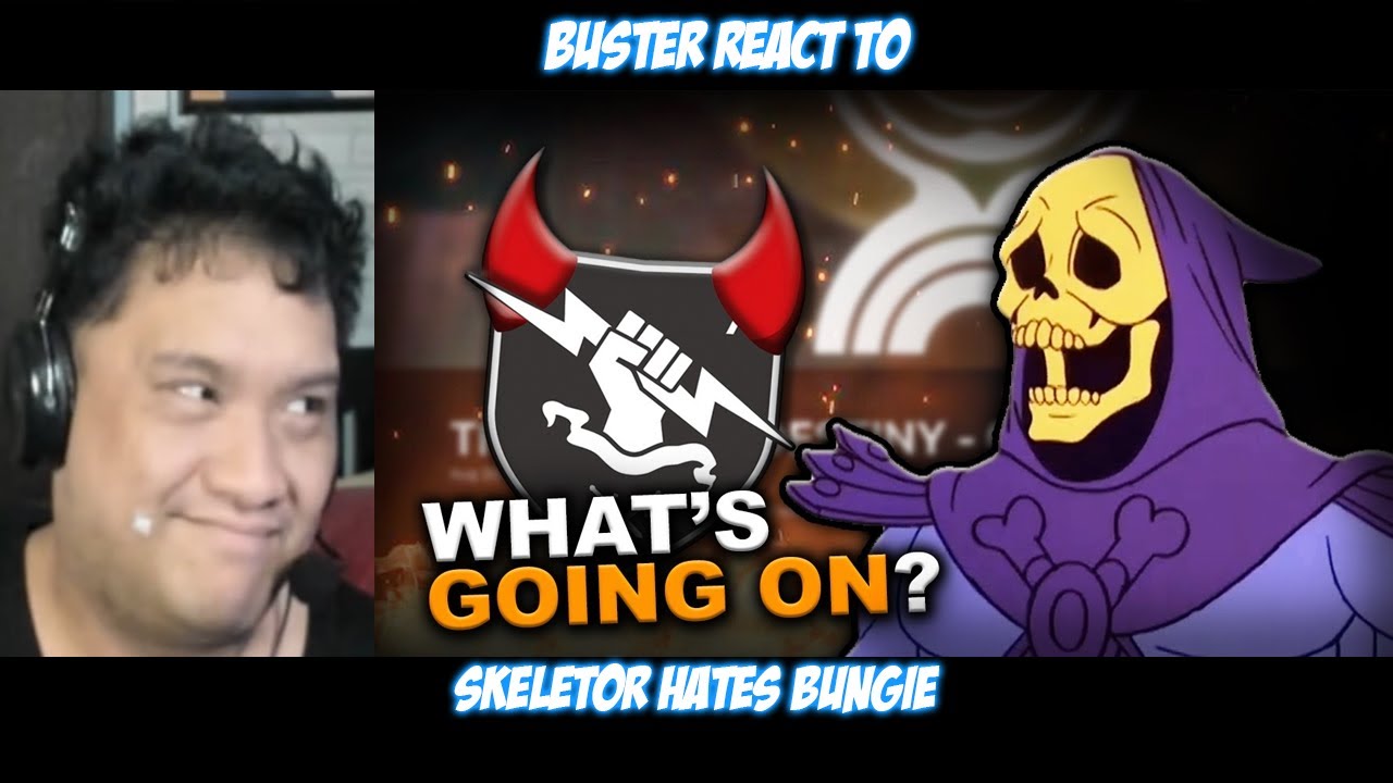 Non Destiny Player Reacts to Skeletor Hates Bungie @tomchristie