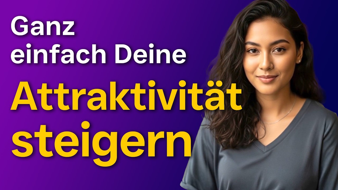 🟣 Attraktivität steigern: So kannst Du ganz einfach attraktiver wirken