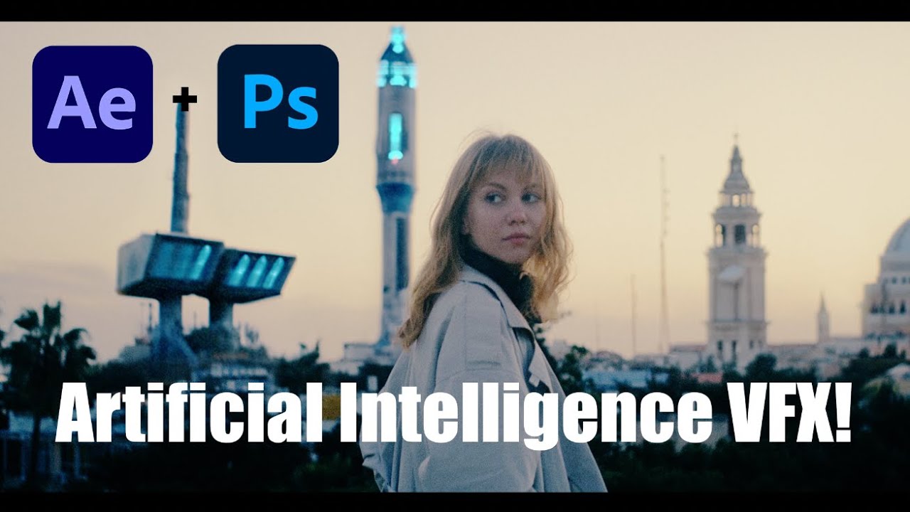 Using AI to create VFX Environments ➡ After Effects Full Tutorial: Generative Fill with Moving Shot!