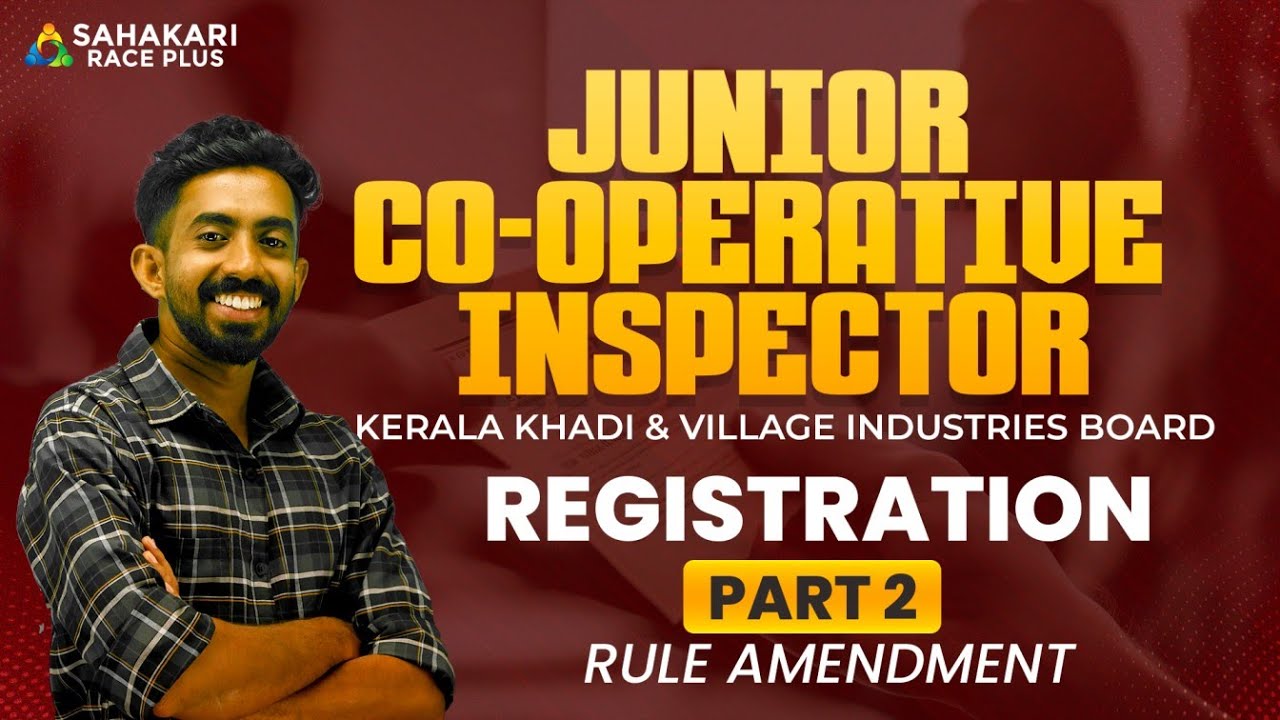 JCI-KERALA KHADI & VILLAGE INDUSTRIES BOARD | PSC | Registration Part 2