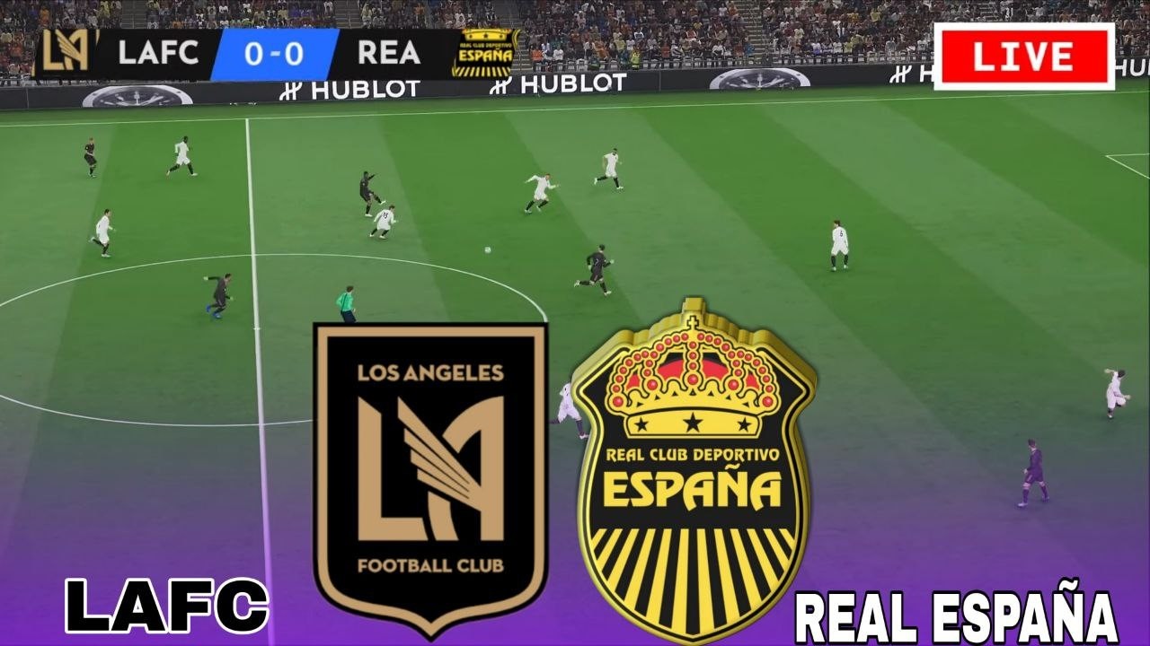 LAFC vs 레알 에스파냐 생중계 CONCACAF 챔피언스컵 2026 오늘의 경기 현실적인 시뮬레이션 PES 21