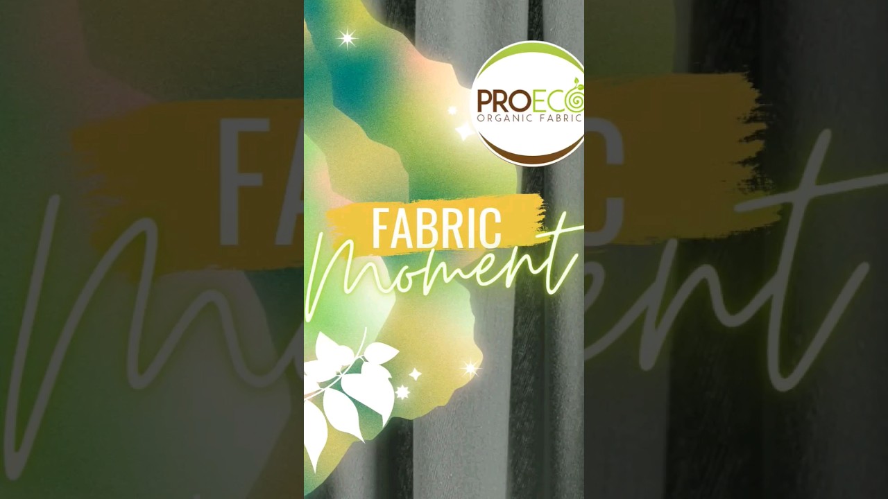 Eco-Friendly  ProECO&reg; Stretch-FIT Organic Cotton SHEER Jersey  Silver Fabric