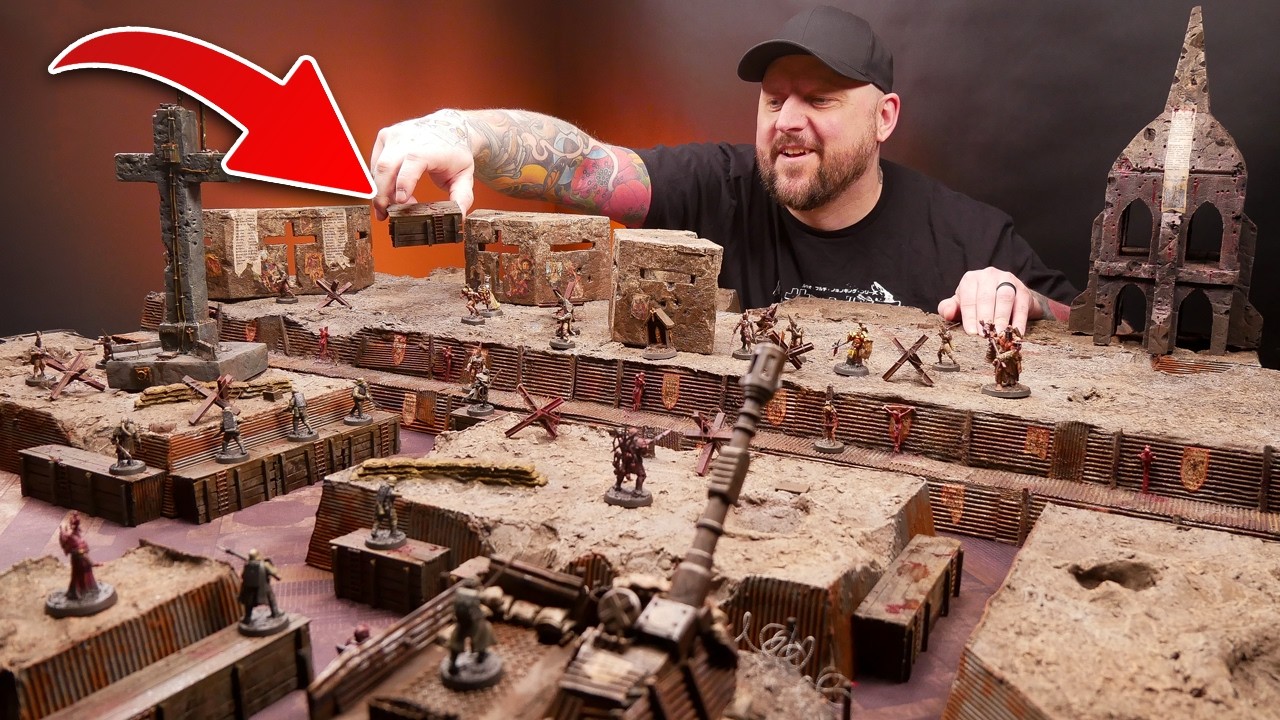 Building These Saved My TRENCH + CRUSADE Table