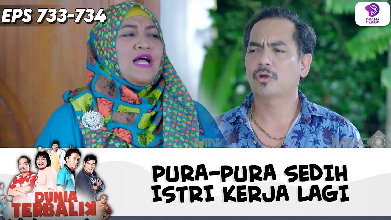 BUAT SALAH PELUK! SEDIHNYA CUMA AKTING, ISTRI KERJA LAGI | DUNIA TERBALIK | EPS.733-734 (3/10)