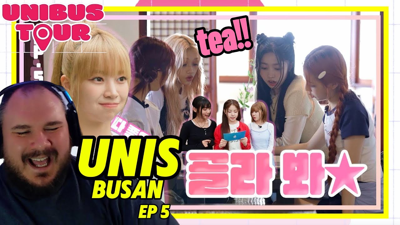 UNIS 유니스 - UNIBUS TOUR - BUSAN [EVENT] EP.5 reaction