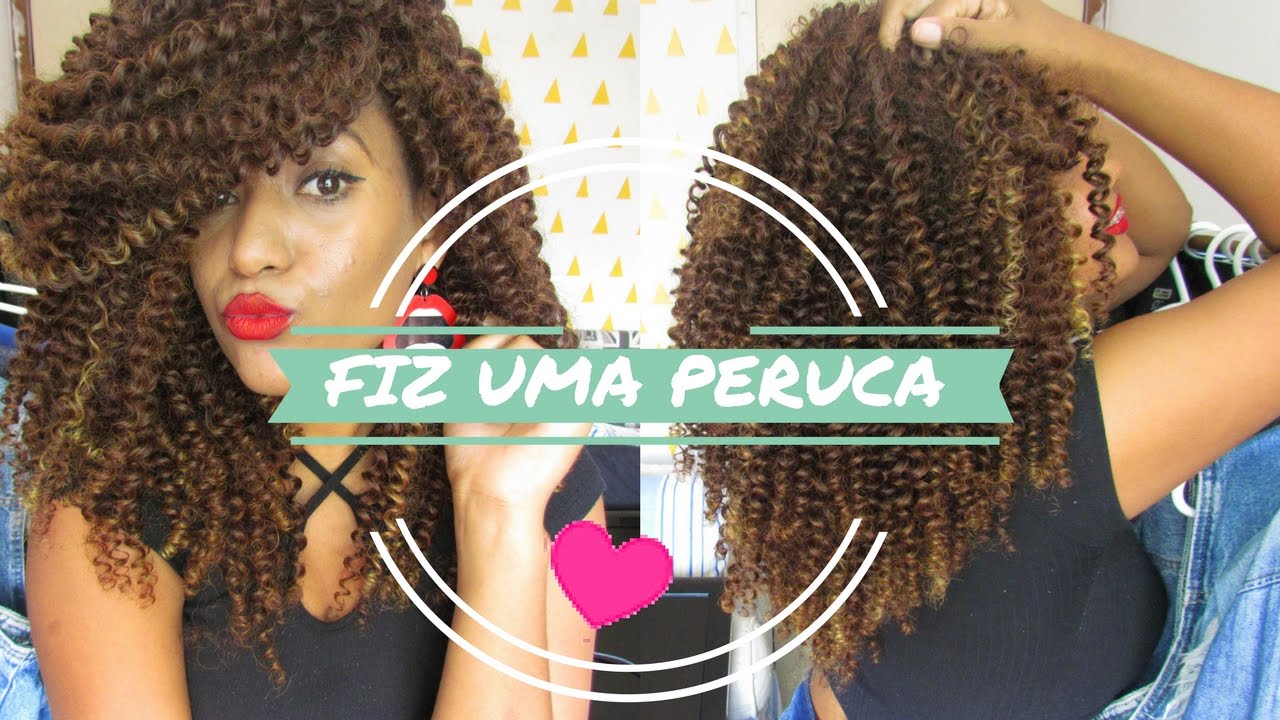 COMO FAZER UMA PERUCA EM CASA - Mariiana Reis ❣
