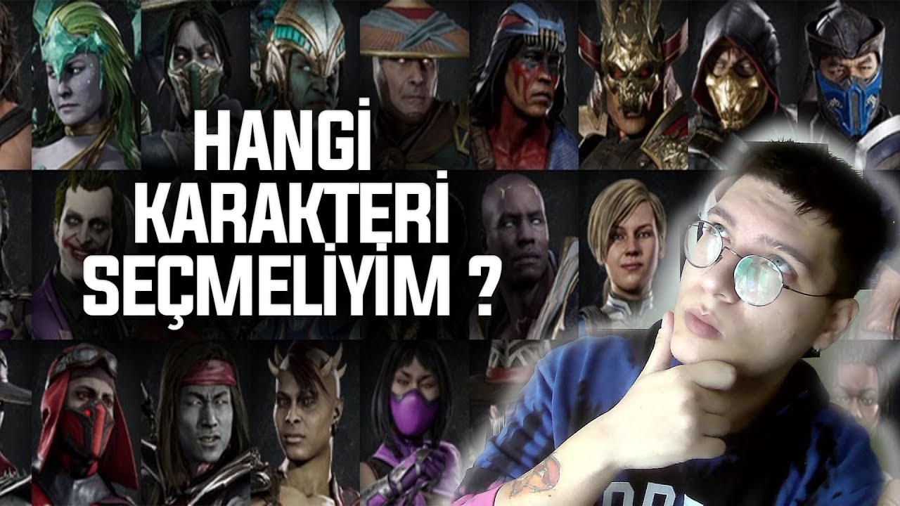 MORTAL KOMBAT 11 KARAKTERİ SEÇMEKTE ZORLANIYORSANIZ BU VİDEO SİZE YARDIMCI OLACAK :)