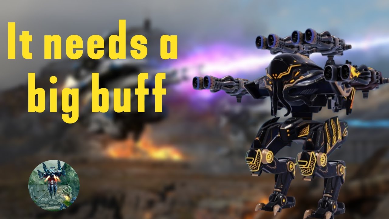 UE Ares с Fahrenheit против полного отряда в соло [Геймплей War Robots]
