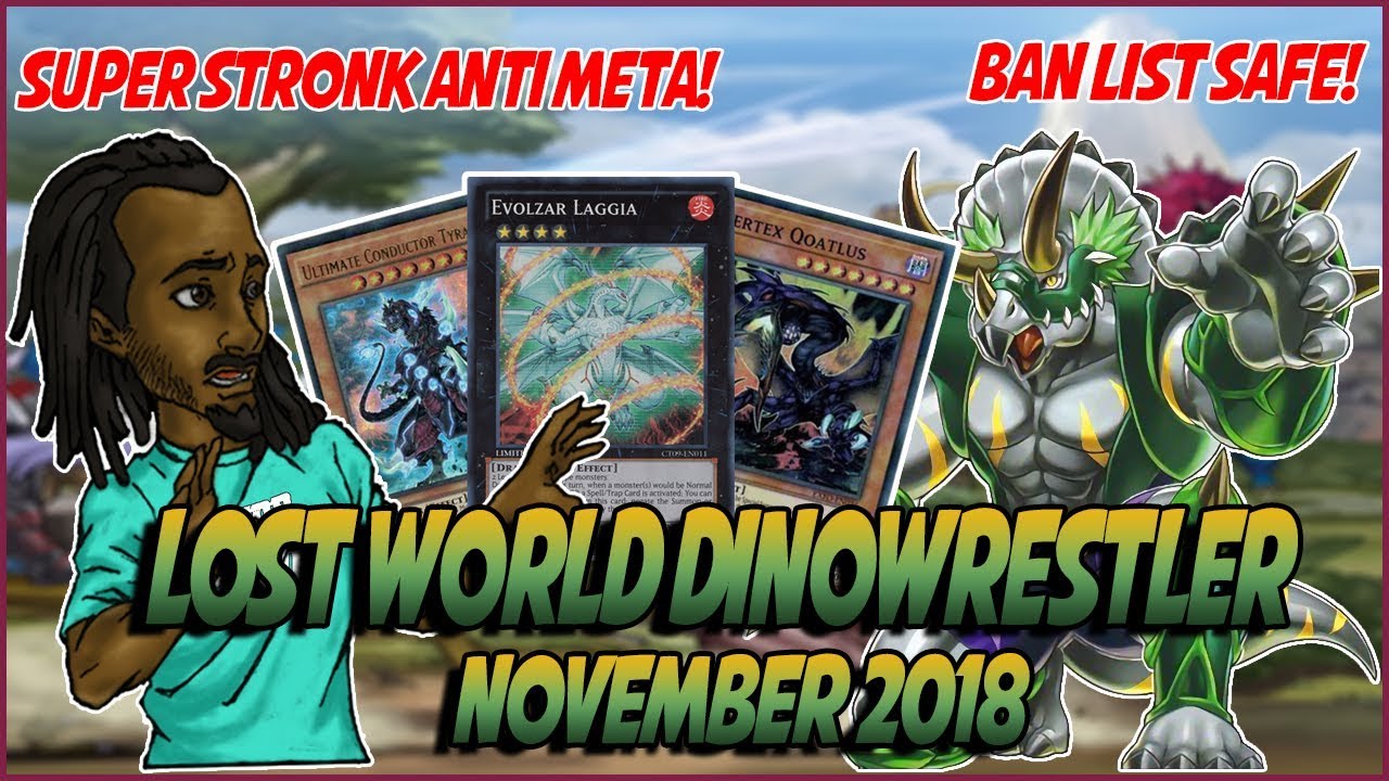 YuGiOh *COMPETITIVE* In-Depth Lost World Dinowrestler Deck Profile! |Meta On a Budget?|