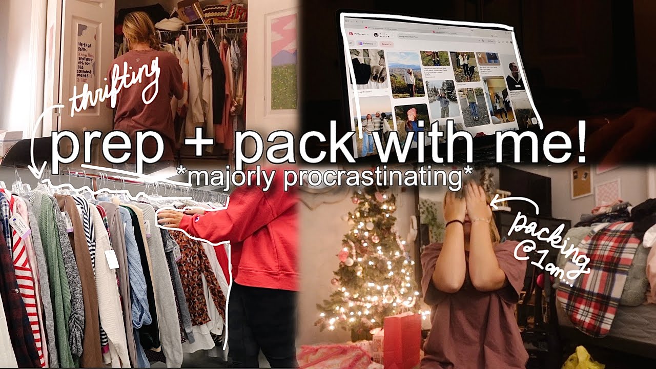 a very chatty prep & pack with me *spoiler: i hate packing* VLOGMAS DAY 12