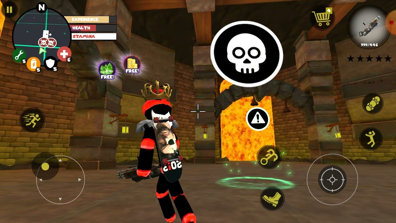 pelea con 4 rovox