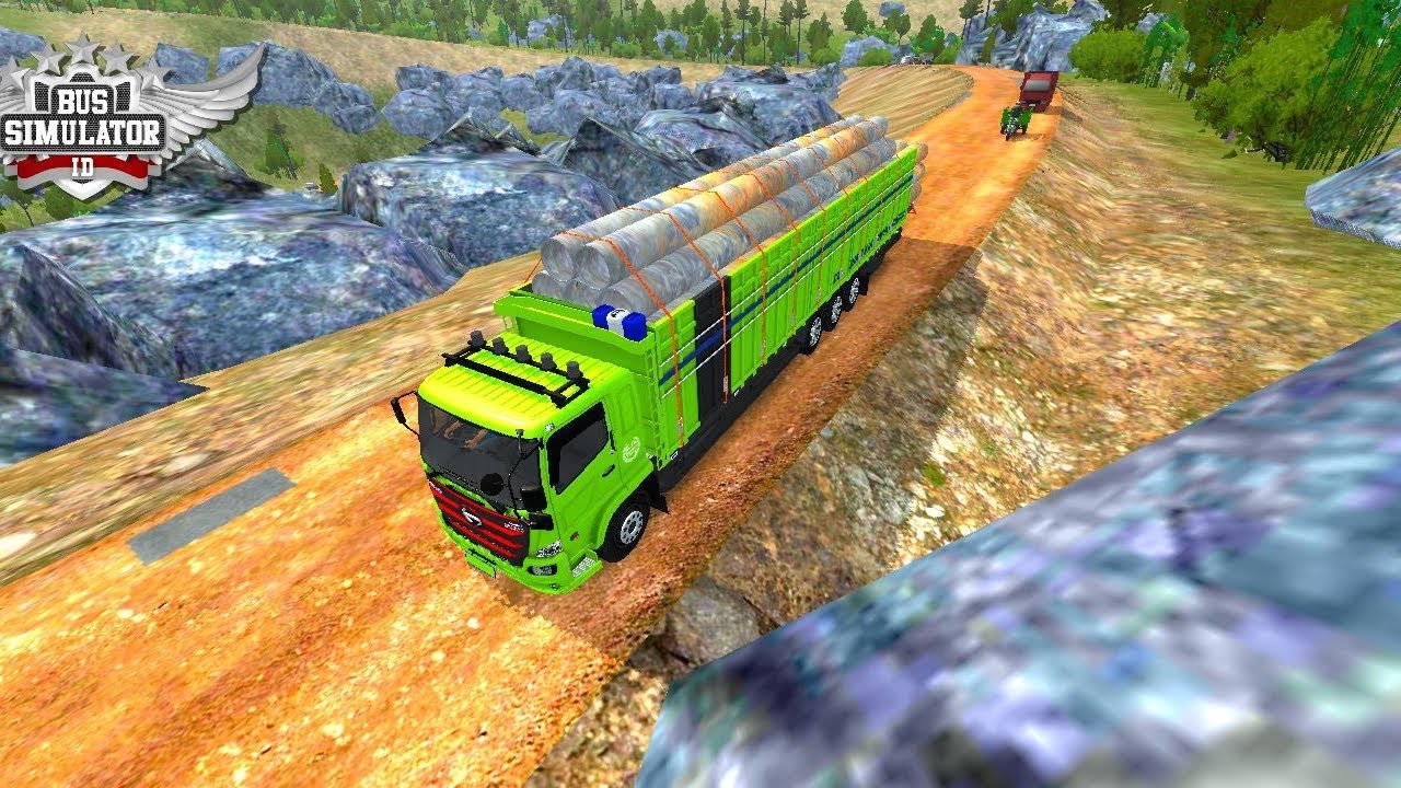  घाटी मे Big Container Transport 🚛 Extreme Heavy Truck Gameplay | Impossible Road Challenge 😱