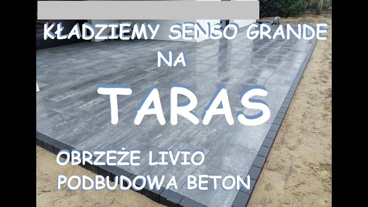 Kładziemy Taras. SENSO Grande Semmelrock #brukarzbydgoszcz #brukarzyoutube   skid steer GEHL7710