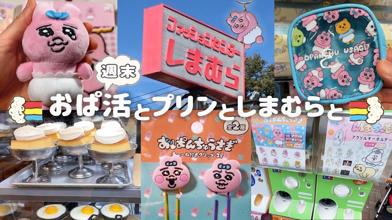 【おぱんちゅうさぎ】週末おぱ活とプリンとしまむらと OPANCHU USAGI