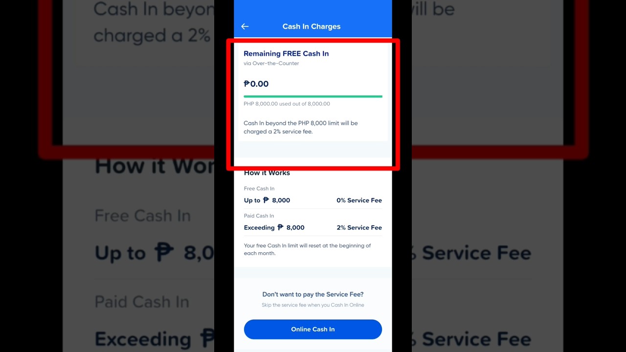 HOW TO SEE YOUR CASH IN LIMIT IN GCASH #shorts