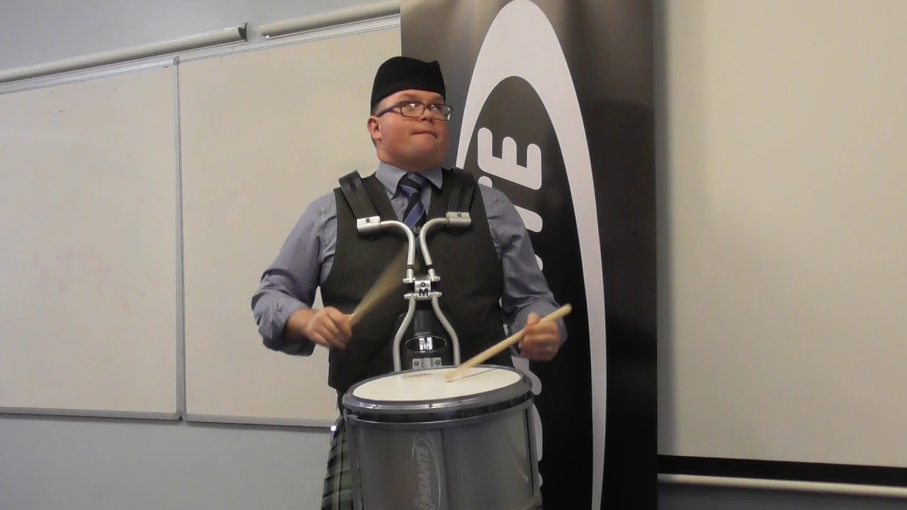 World Solo Drumming Championships 2018 Adult Semi Final Steven McWhirter