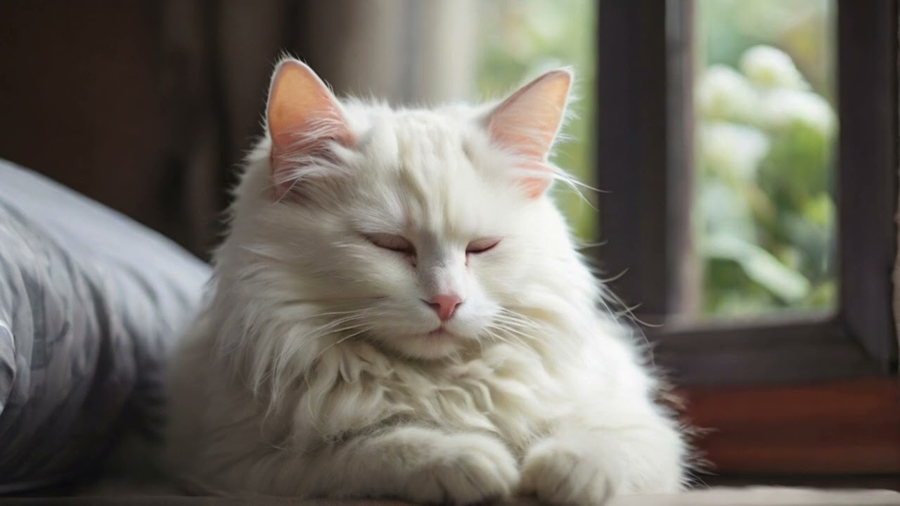 Lofi White Cat - Boozy Ballads and Bar Blues♫ - 3mins