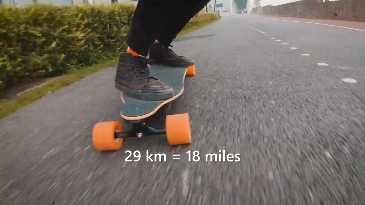 WowGo 3X electric skateboard - results from 2 range tests